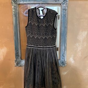 Vintage dress with Bcbg coat